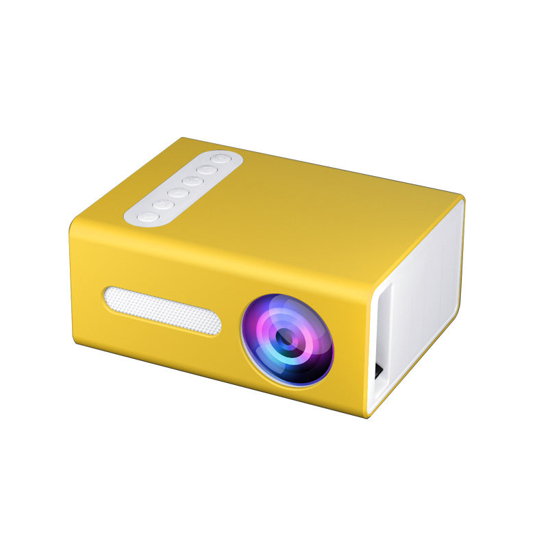 Transform Your Home Office with the HD 1080P Mini T300 Projector - Compact, Powerful, and Perfect for Any Space