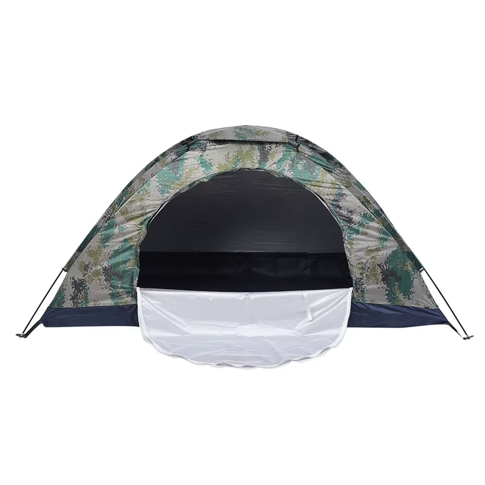 Camping Tent Fishing Tent Leisure Tent Outdoor Single Person Leisure Windproof Tent for Camping Fishing Climbing Camouflage